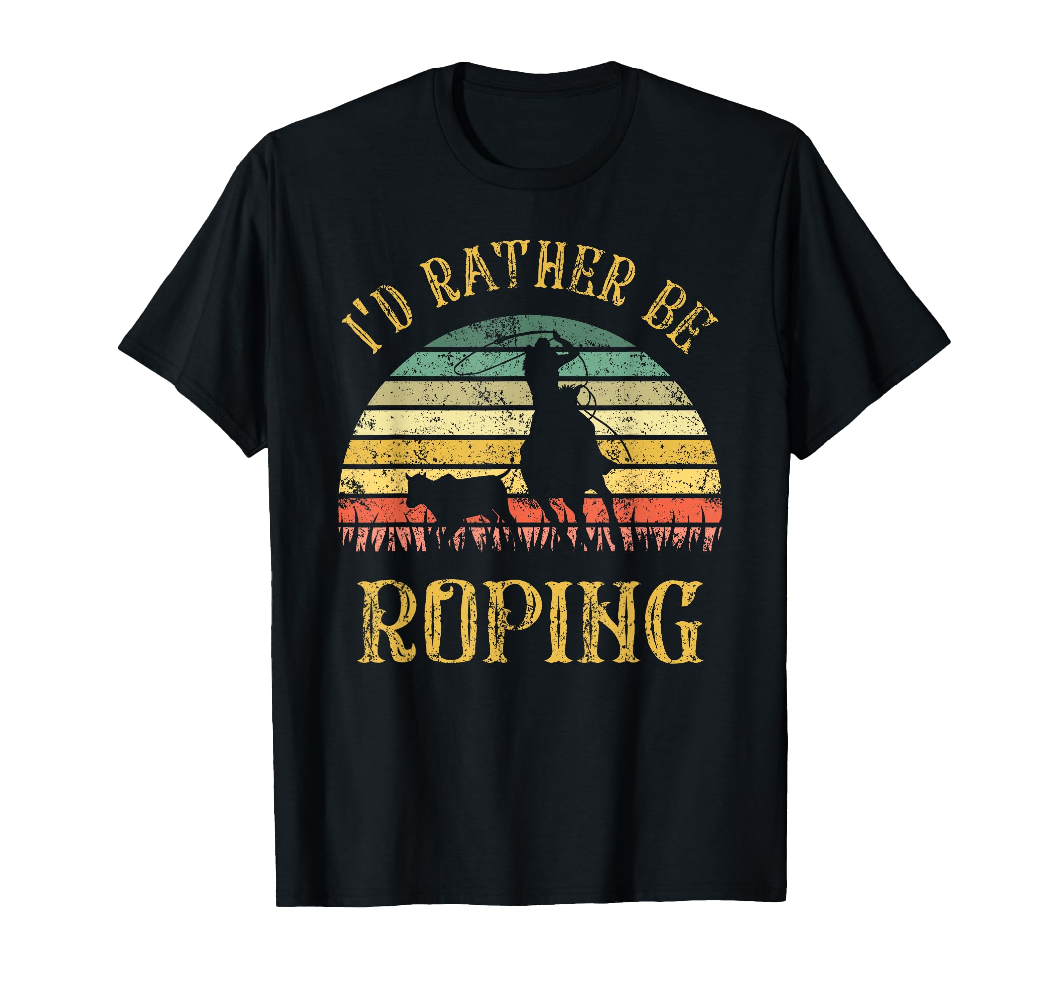 Team Roping Cowboy Cowgirl Roper T-Shirt - Casual Everyday Wear Men Women - T-Shirt, Sweatshirt, Hoodie