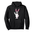 Rabbit Rock Bunny Sunglasses Funny Hoodie - Trendy Graphic for Adults - T-Shirt, Sweatshirt, Hoodie