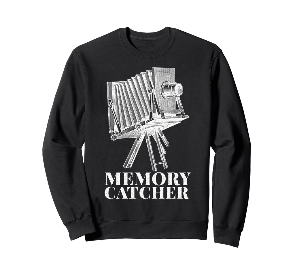 Antique Camera Photography Cameraman Sweatshirt - Unique Graphic Men Women - T-Shirt, Sweatshirt, Hoodie