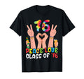 Peace Love Class 76 Tie Dye 1976 T-Shirt - Custom Art Print Men Women - T-Shirt, Sweatshirt, Hoodie