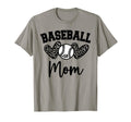 Womens Custom Baseball Mom Number 58 Heart T-Shirt - Unique Graphic Unisex - T-Shirt, Sweatshirt, Hoodie