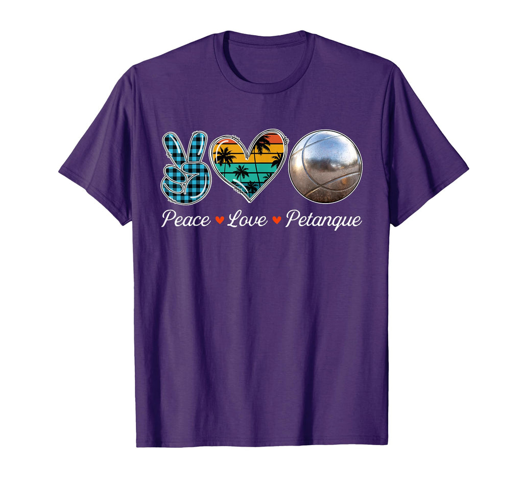 Peace Love Costume Petanque Hand Sign T-Shirt - Streetwear Style Men Women - T-Shirt, Sweatshirt, Hoodie