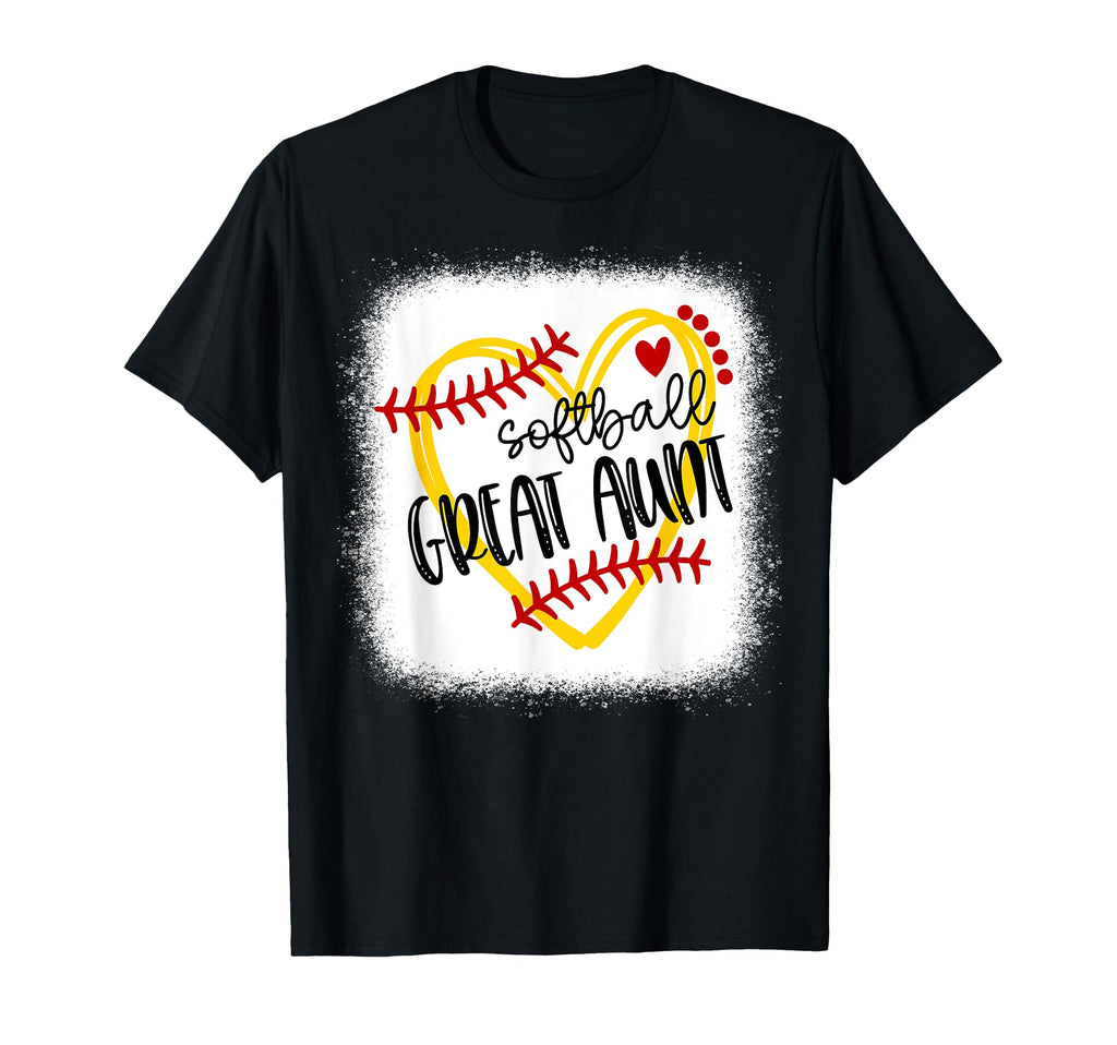Personalized Softball Heart Great T-Shirt - Streetwear Style for Adults - T-Shirt, Sweatshirt, Hoodie