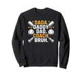 Baseball Lover And Coach Dada Sweatshirt - Aesthetic Graphic for Adults - T-Shirt, Sweatshirt, Hoodie