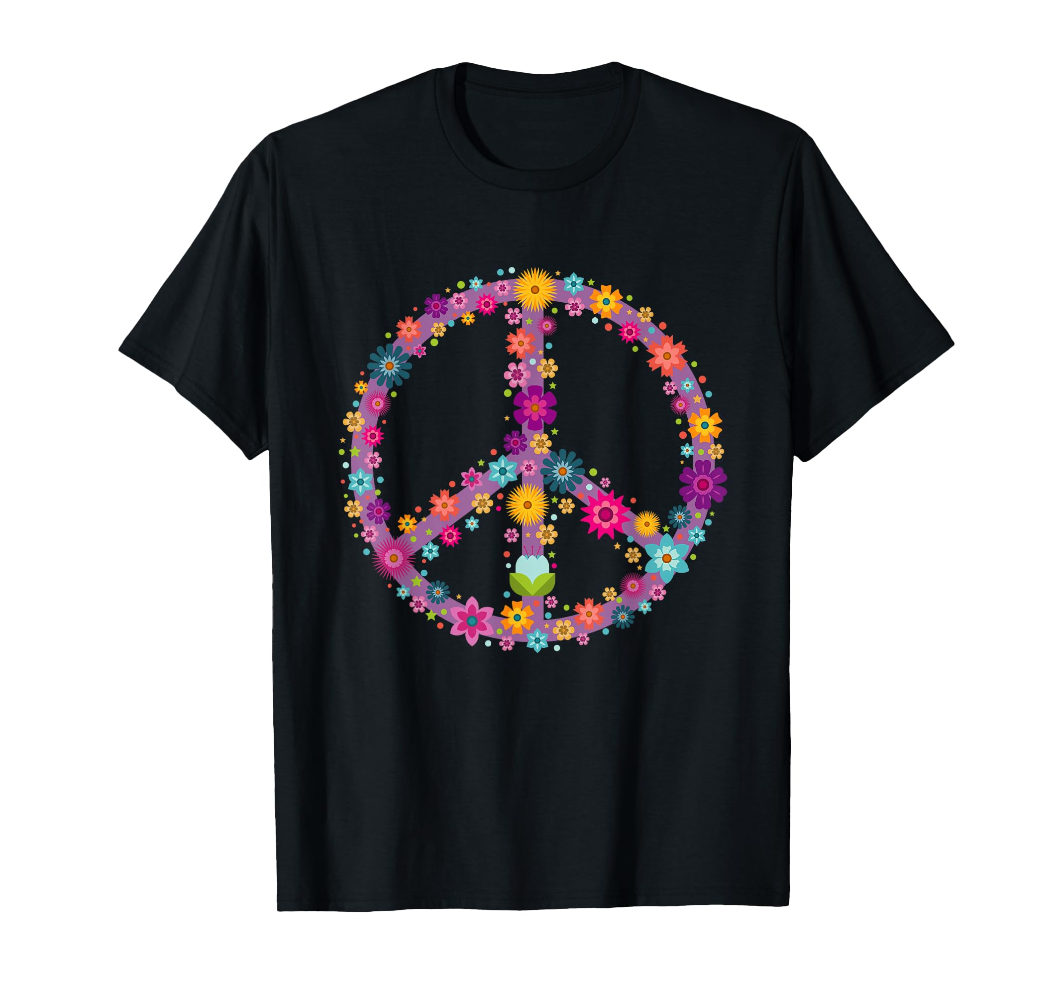 Peace Love Hippie Costume Tie Die 60S T-Shirt - Trendy Graphic Men Women - T-Shirt, Sweatshirt, Hoodie