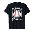 My Favorite Baseball Player Pepaw T-Shirt - Novelty Apparel Men Women - T-Shirt, Sweatshirt, Hoodie