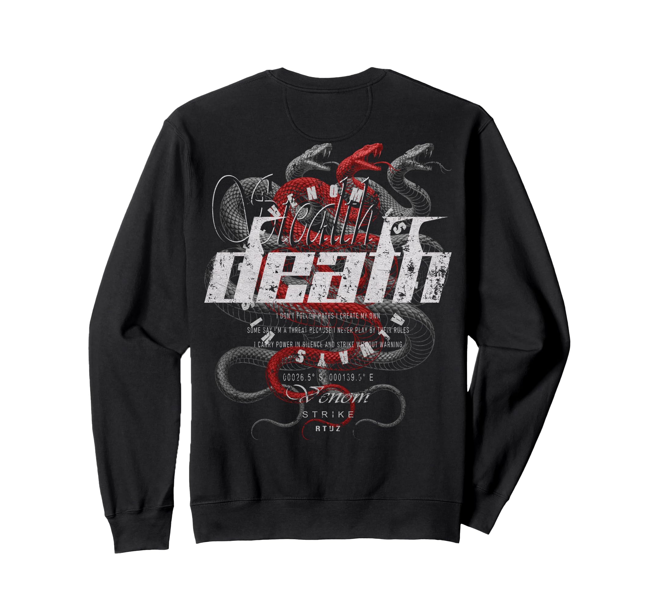 Y2K Back Streetwear Sweatshirt - Fun Novelty Design Men Women - T-Shirt, Sweatshirt, Hoodie