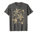 Y2K Grunge Stars 2000S Beige Cyber T-Shirt - Graphic Print for Adults - T-Shirt, Sweatshirt, Hoodie