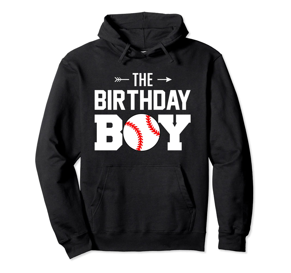 Birthday Funny Baseball Family Hoodie - Custom Art Print for Adults - T-Shirt, Sweatshirt, Hoodie