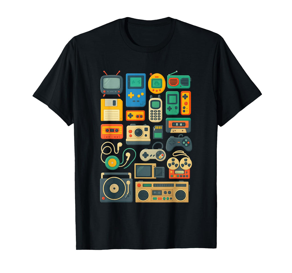 80S 90S Arcade Video Game Gaming T-Shirt - Fun Novelty Design Men Women - T-Shirt, Sweatshirt, Hoodie