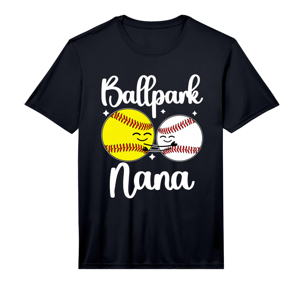 Mens Ballpark Nana Baseball Softball T-Shirt - Trendy Graphic for Adults - T-Shirt, Sweatshirt, Hoodie
