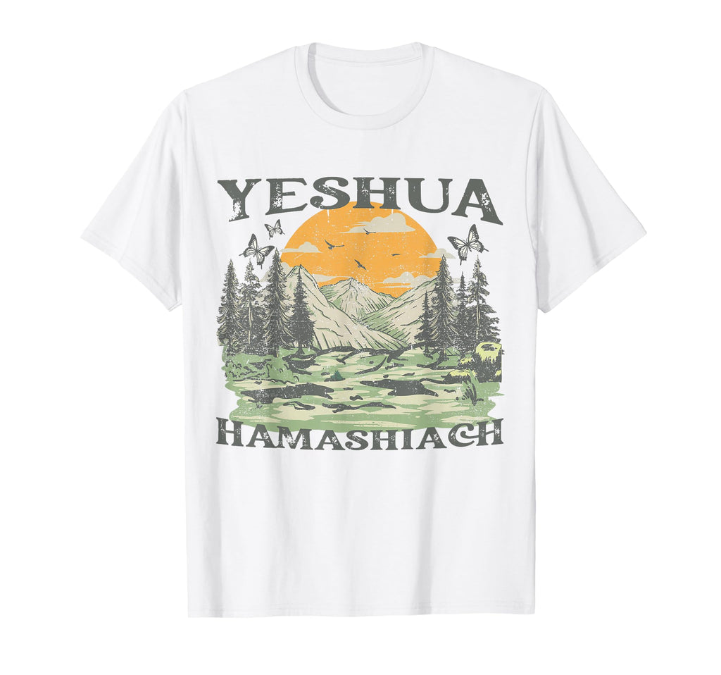 Yeshua Hamashiach Jesus Scripture T-Shirt - Trendy Graphic Unisex - T-Shirt, Sweatshirt, Hoodie