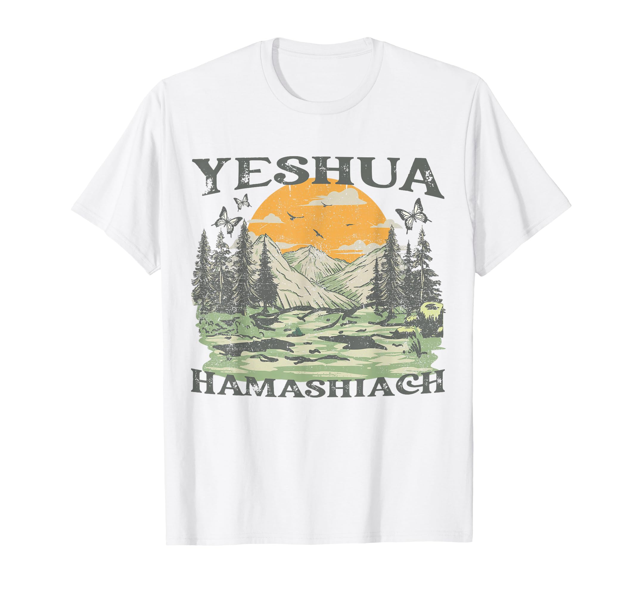 Yeshua Hamashiach Jesus Scripture T-Shirt - Trendy Graphic Unisex - T-Shirt, Sweatshirt, Hoodie