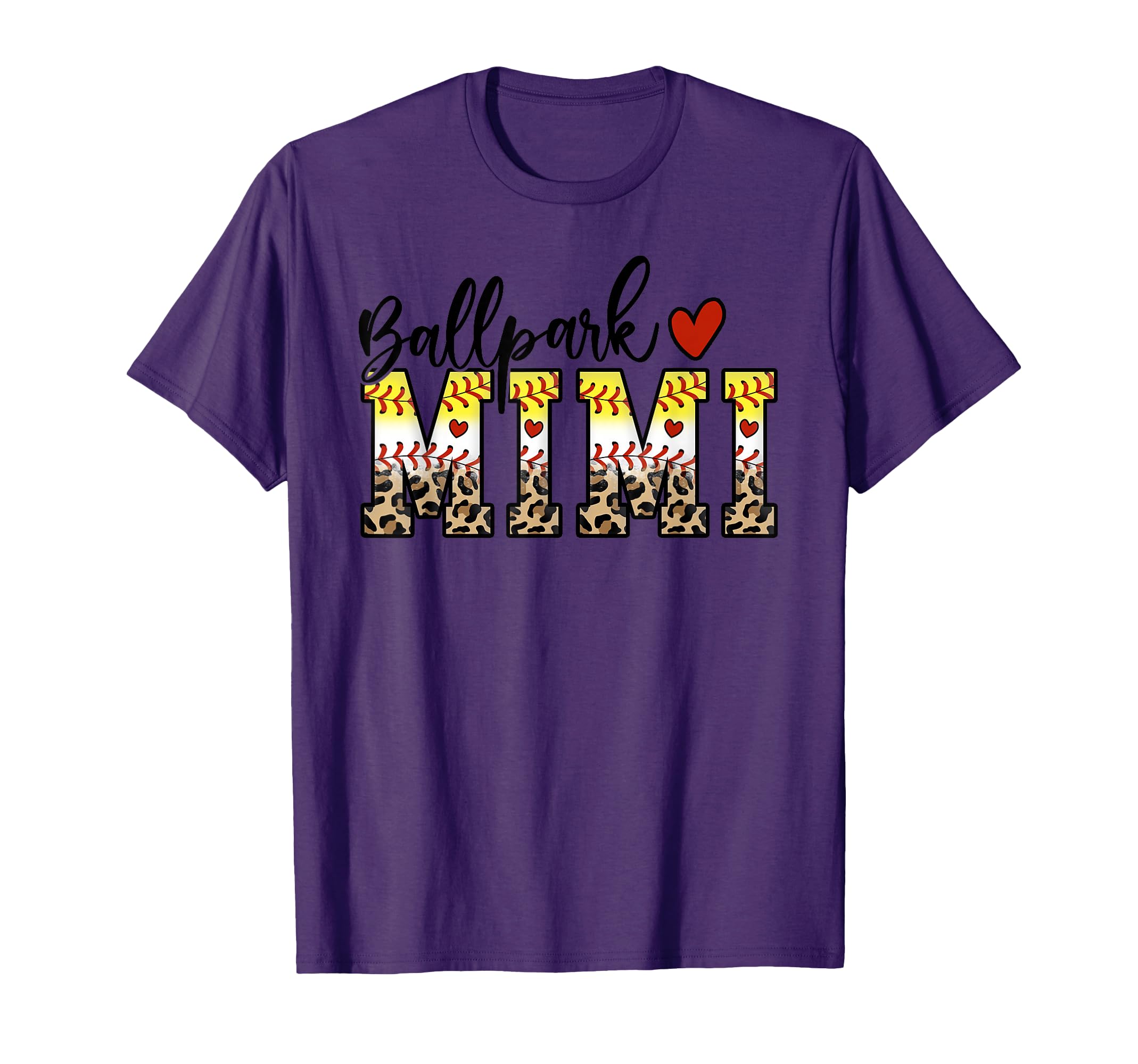 Ballpark Mimi Baseball Softball Mom T-Shirt - Novelty Apparel Men Women - T-Shirt, Sweatshirt, Hoodie