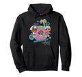L O L Surprise Neon Vaporwave Beach Hoodie - Fun Novelty Design Men Women - T-Shirt, Sweatshirt, Hoodie