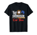 Grandson Baseball Grandma T-Shirt - Aesthetic Graphic for Adults - T-Shirt, Sweatshirt, Hoodie