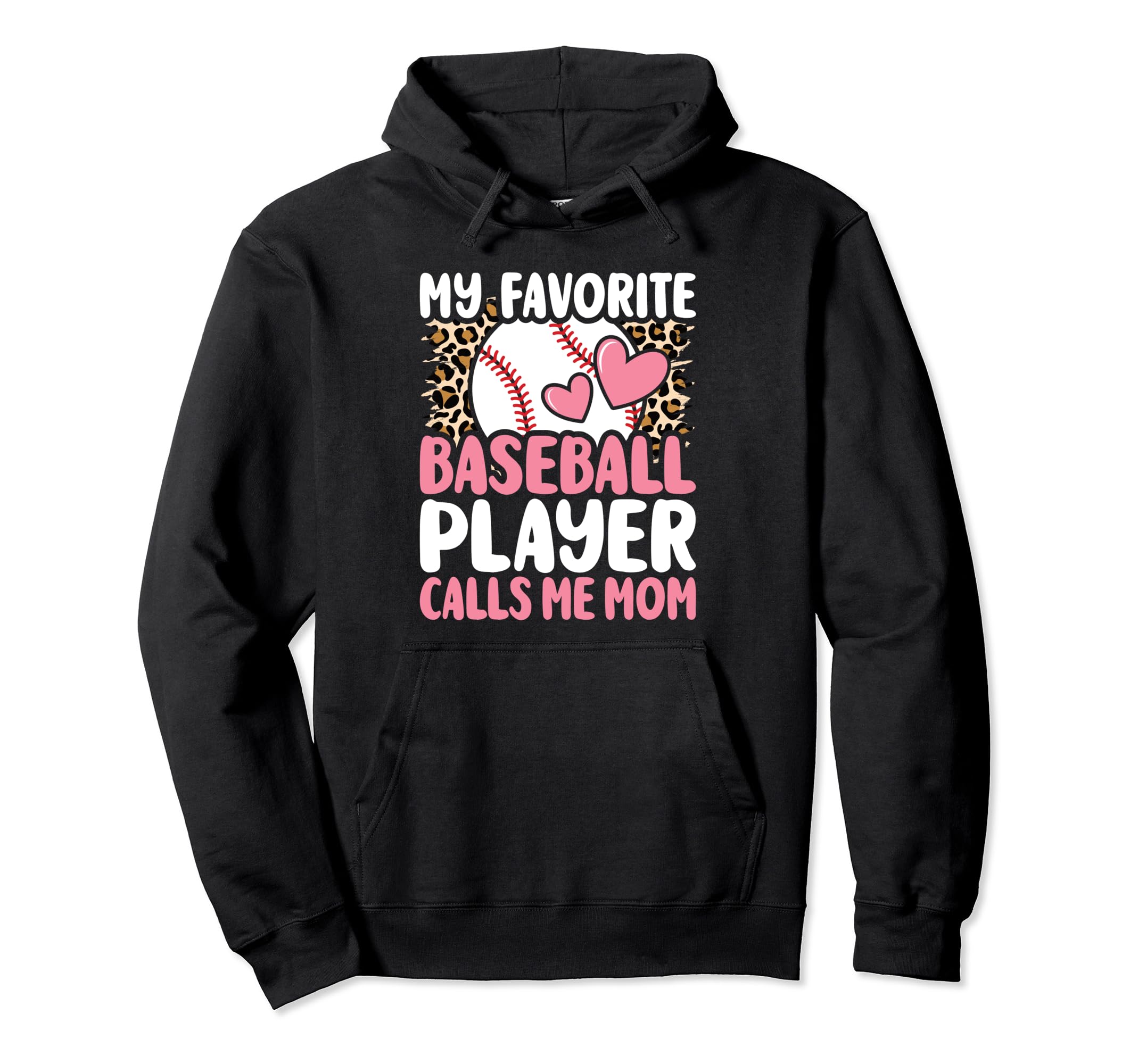 My Favorite Baseball Player Calls Me Hoodie - Minimalist Print for Adults - T-Shirt, Sweatshirt, Hoodie