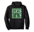 Football Cheer Mom Game Day Green Bow Hoodie - Graphic Print Unisex - T-Shirt, Sweatshirt, Hoodie