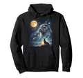 Seal Art Celestial Moon Galaxy Ocean Hoodie - Aesthetic Graphic Unisex - T-Shirt, Sweatshirt, Hoodie