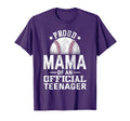 Proud Baseball Mama Teenager 13Th T-Shirt - Custom Art Print Men Women - T-Shirt, Sweatshirt, Hoodie