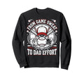 Baseball Dad Baseballer Daddy Sweatshirt - Unique Graphic for Adults - T-Shirt, Sweatshirt, Hoodie