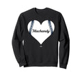 Baseball Heart Roilan Machandy Sweatshirt - Casual Everyday Wear Men Women - T-Shirt, Sweatshirt, Hoodie