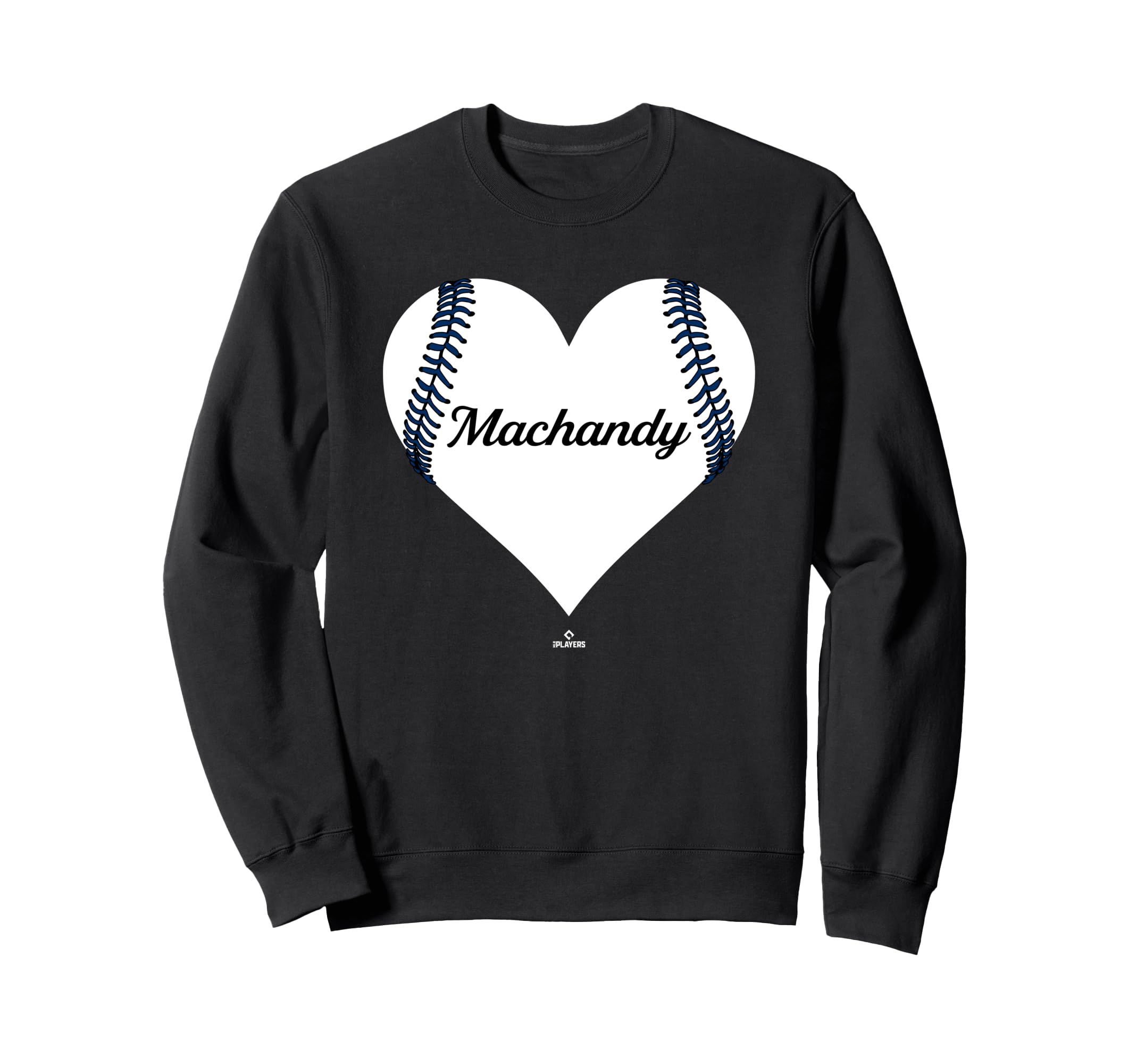 Baseball Heart Roilan Machandy Sweatshirt - Casual Everyday Wear Men Women - T-Shirt, Sweatshirt, Hoodie