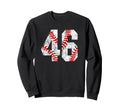 Baseball Mom 46 Jersey Baseball Sweatshirt - Minimalist Print Unisex - T-Shirt, Sweatshirt, Hoodie