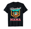 Baseball Mama Mothers Day Baseball Ice T-Shirt - Trendy Graphic for Adults - T-Shirt, Sweatshirt, Hoodie