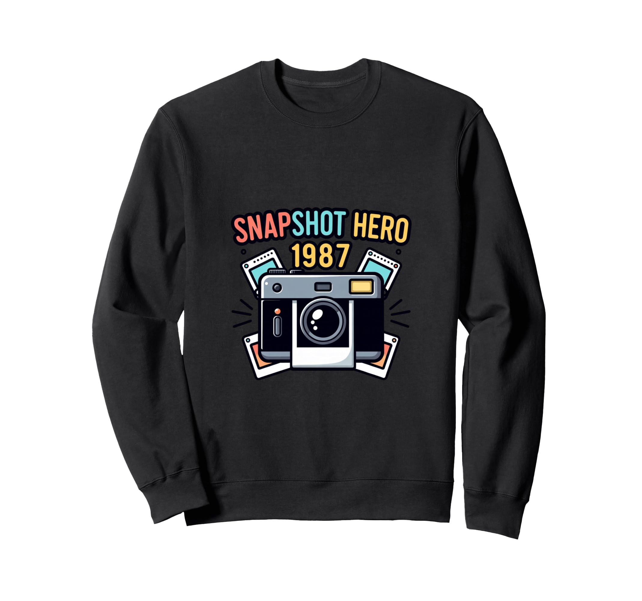Snapshot Camera Photography 1987 Sweatshirt - Custom Art Print Men Women - T-Shirt, Sweatshirt, Hoodie