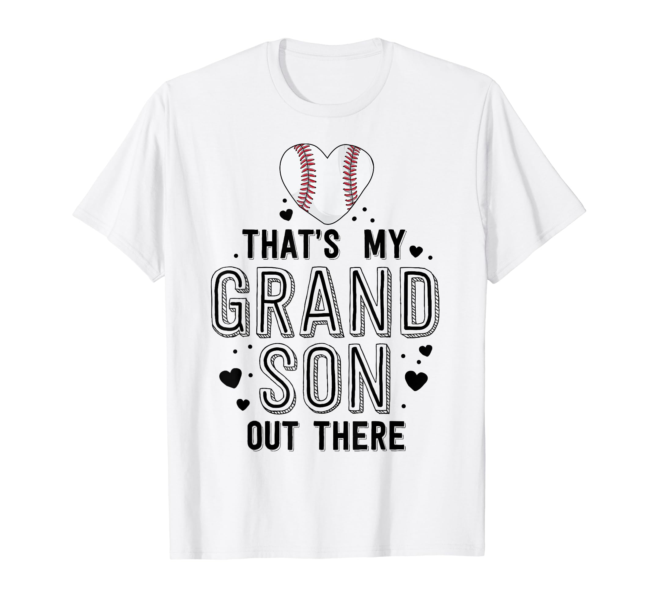 Grandma Baseball Game Thats My T-Shirt - Streetwear Style for Adults - T-Shirt, Sweatshirt, Hoodie