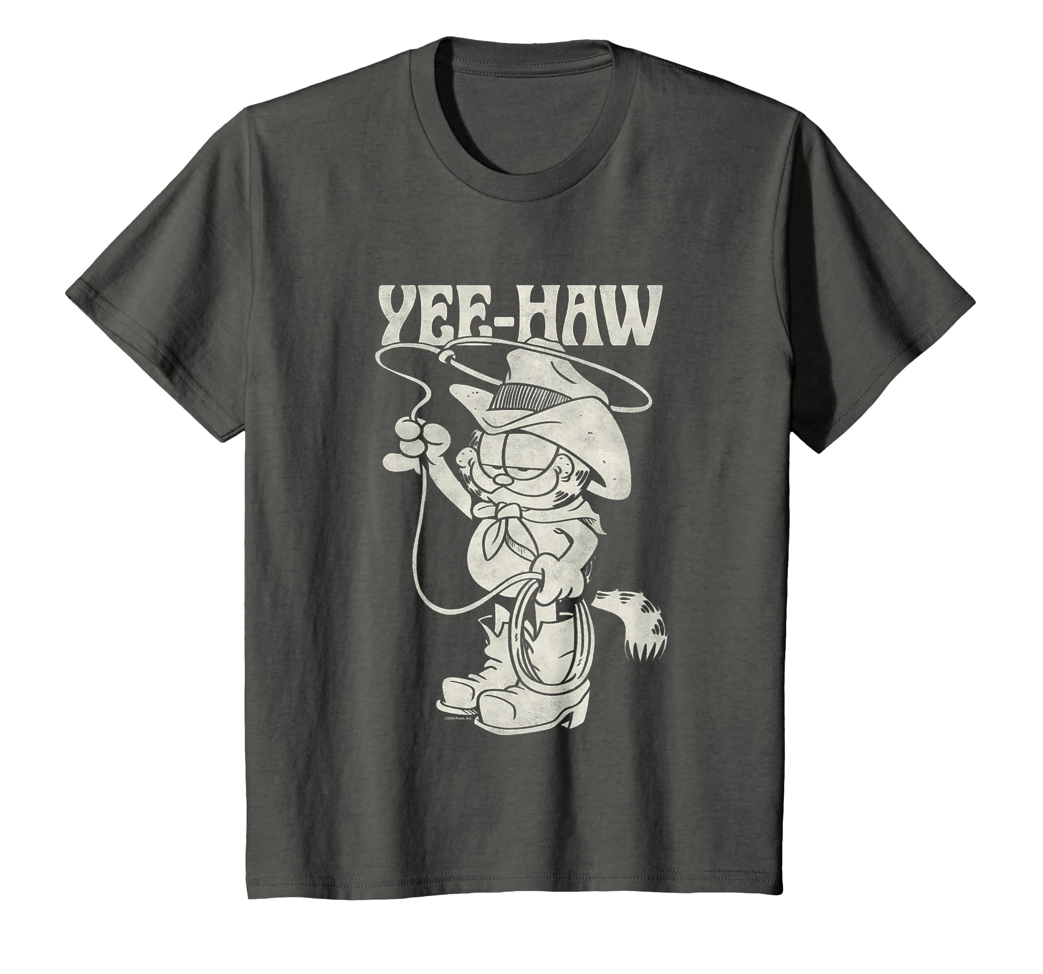 Garfield Cowboy Yee Haw Big Chest T-Shirt - Streetwear Style Men Women - T-Shirt, Sweatshirt, Hoodie