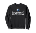Tennessee State Flag Home Distressed Sweatshirt - Trendy Graphic Men Women - T-Shirt, Sweatshirt, Hoodie