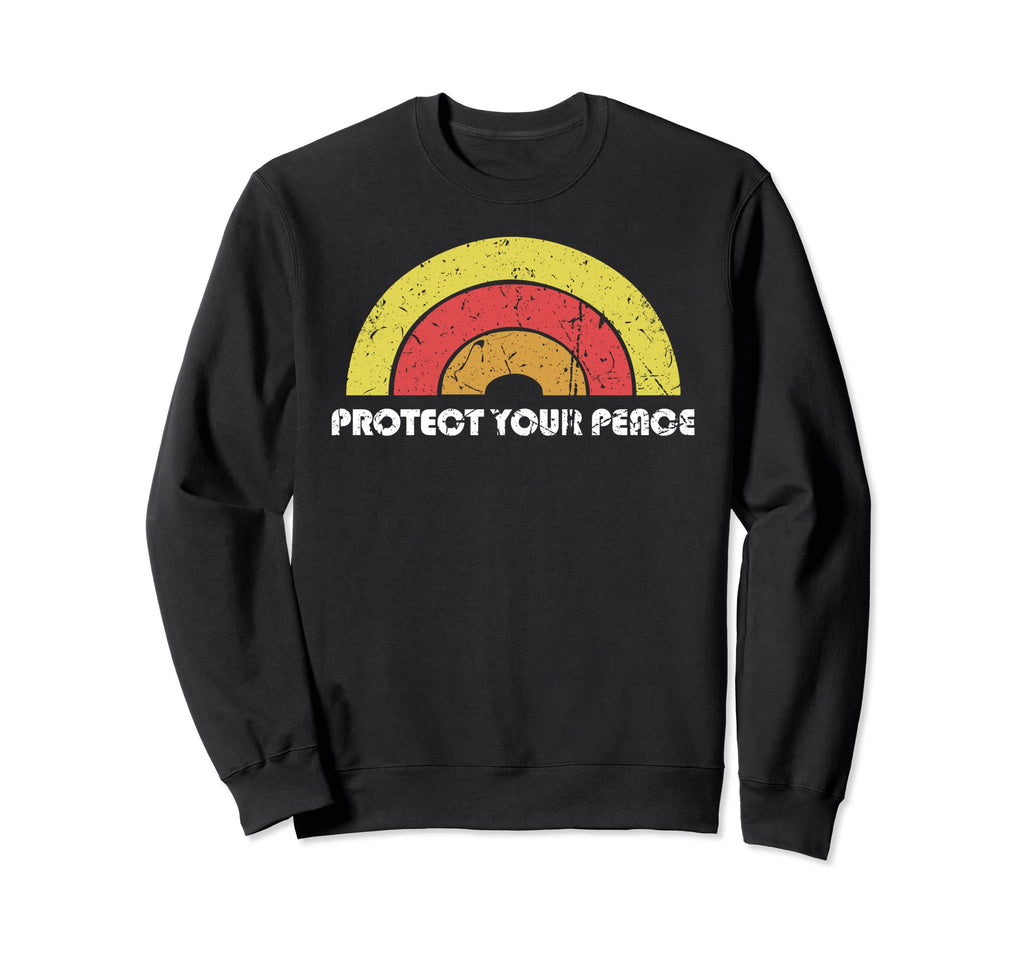 Good Energy Vibin Rainbow Boho Sweatshirt - Novelty Apparel Men Women - T-Shirt, Sweatshirt, Hoodie