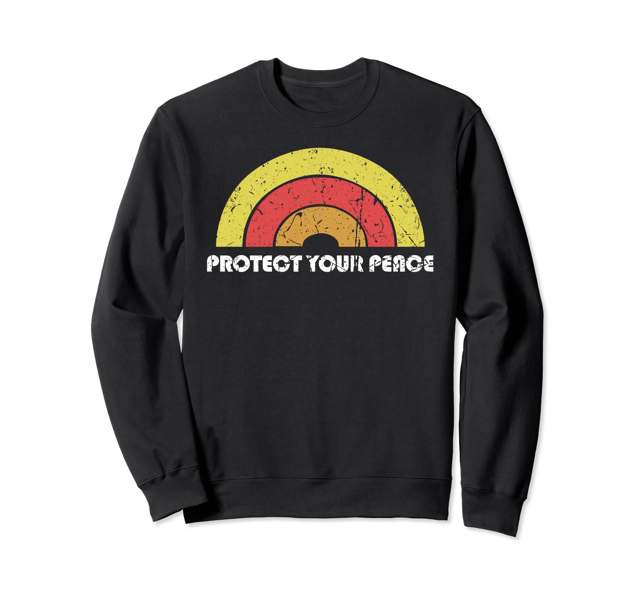 Good Energy Vibin Rainbow Boho Sweatshirt - Novelty Apparel Men Women - T-Shirt, Sweatshirt, Hoodie