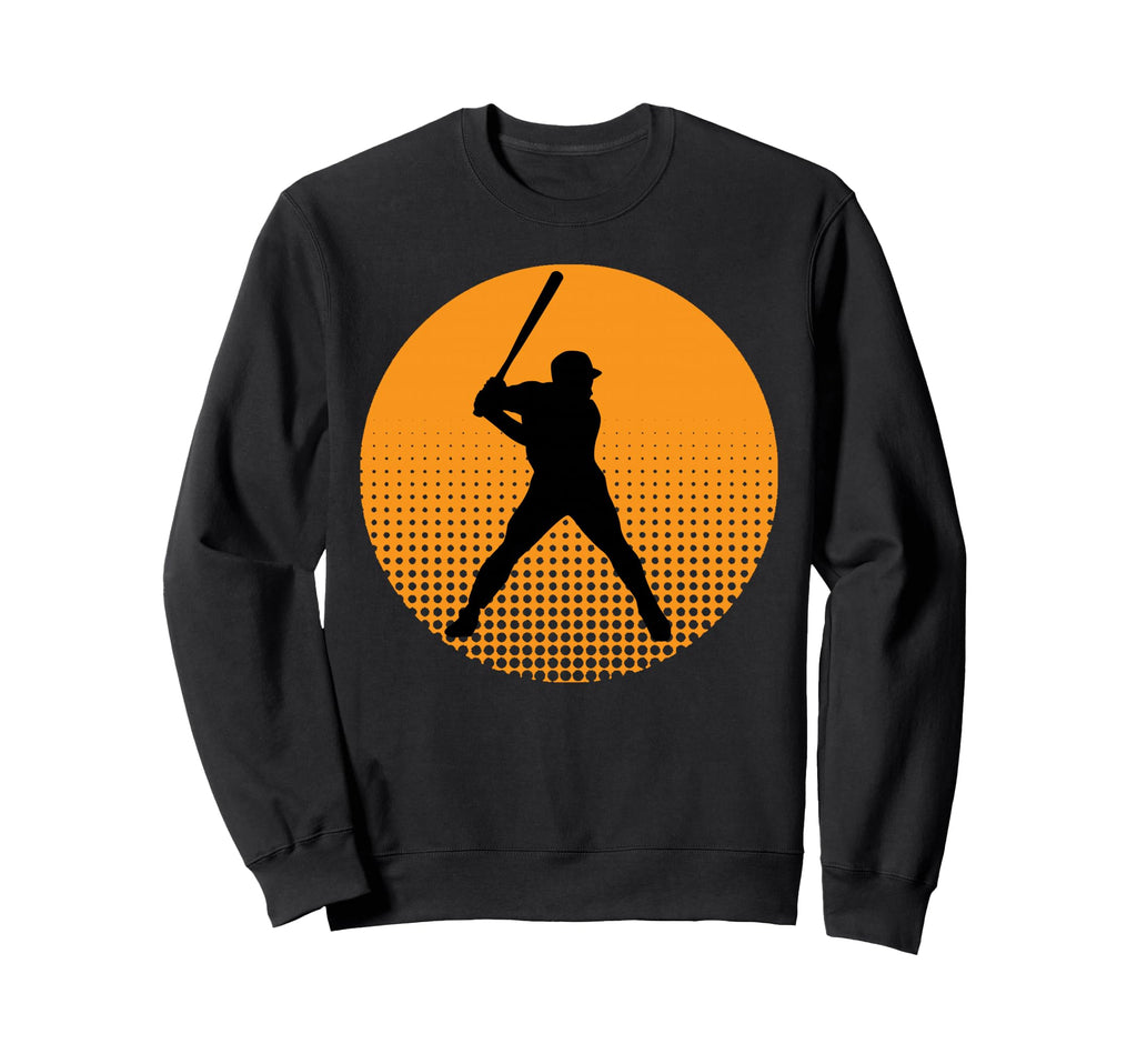 Sunset Baseball Lover Gift Present Sweatshirt - Graphic Print Men Women - T-Shirt, Sweatshirt, Hoodie