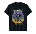 Gemini Birthday Gift Sunset Zodiac T-Shirt - Fun Novelty Design Men Women - T-Shirt, Sweatshirt, Hoodie