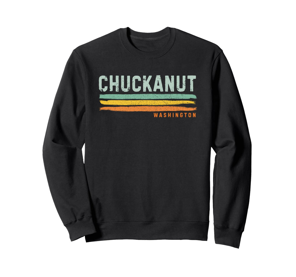Stripes Chuckanut Wa Sweatshirt - Casual Everyday Wear Men Women - T-Shirt, Sweatshirt, Hoodie