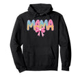 Baseball Mama Drip Bow Baseball Ice Hoodie - Novelty Apparel Men Women - T-Shirt, Sweatshirt, Hoodie