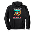 Baseball Mama Mothers Day Baseball Ice Hoodie - Trendy Graphic Men Women - T-Shirt, Sweatshirt, Hoodie