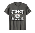 Cincinnati Baseball Distressed T-Shirt - Unique Graphic for Adults - T-Shirt, Sweatshirt, Hoodie