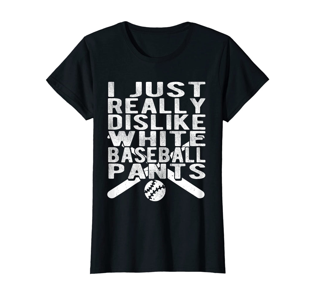 Womens Baseball Mom White Baseball Pants T-Shirt - Streetwear Style Unisex - T-Shirt, Sweatshirt, Hoodie