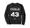 Aaron Civale 43 Mlbpa Cleveland Ohio Sweatshirt - Streetwear Style Unisex - T-Shirt, Sweatshirt, Hoodie