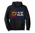 Colorful Colorado State Flag Home Love Hoodie - Aesthetic Graphic Unisex - T-Shirt, Sweatshirt, Hoodie