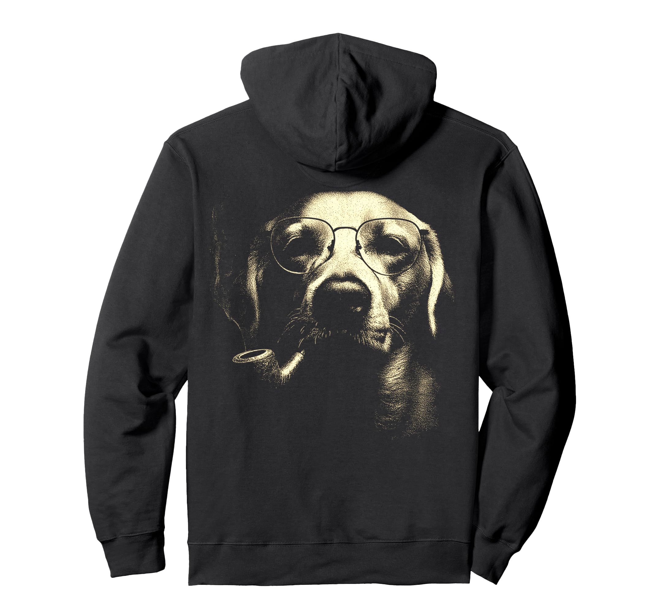Labrador Retriever Glasses Hoodie - Casual Everyday Wear for Adults - T-Shirt, Sweatshirt, Hoodie