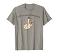 Off To Watch Baseball Funny Goose Sports T-Shirt - Unique Graphic Unisex - T-Shirt, Sweatshirt, Hoodie