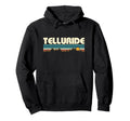 Telluride Mountain Sunset 80S Hoodie - Streetwear Style Men Women - T-Shirt, Sweatshirt, Hoodie