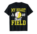 My Heart Is That Field Baseball T-Shirt - Streetwear Style Men Women - T-Shirt, Sweatshirt, Hoodie