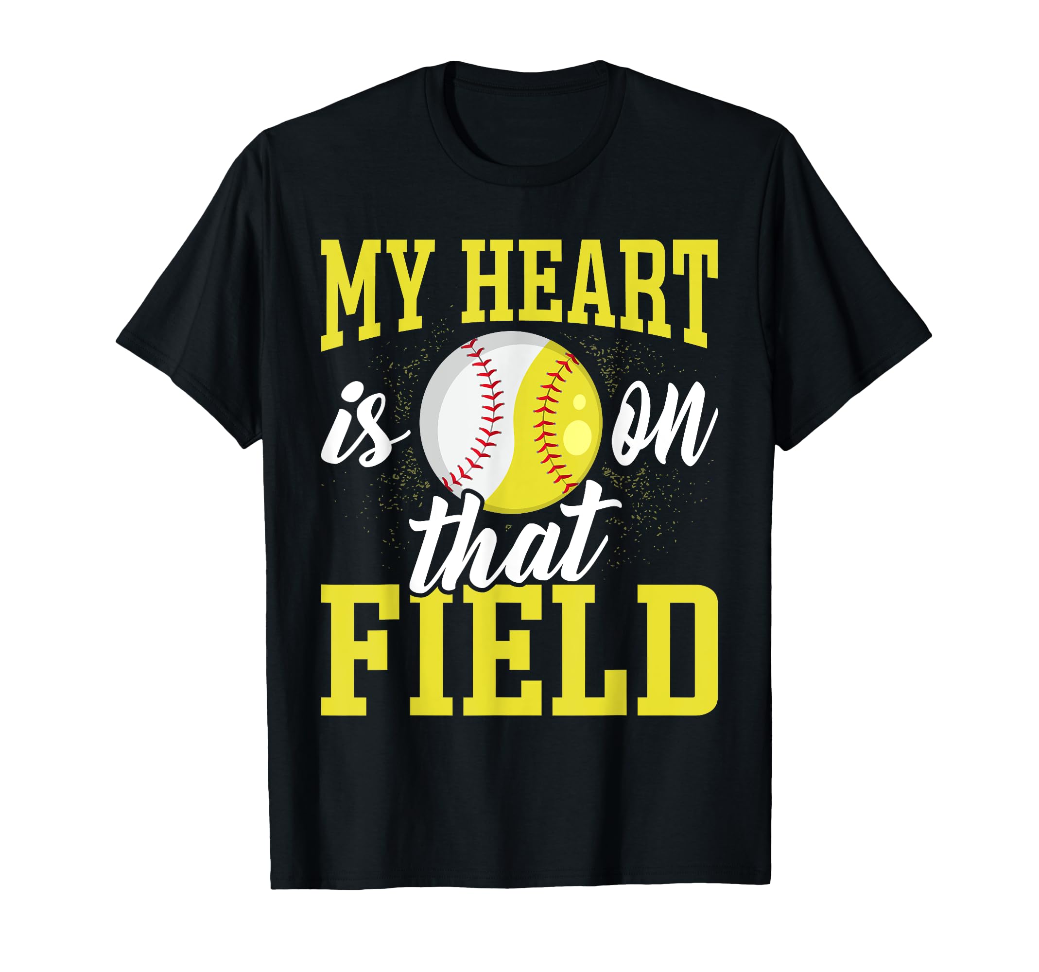 My Heart Is That Field Baseball T-Shirt - Streetwear Style Men Women - T-Shirt, Sweatshirt, Hoodie