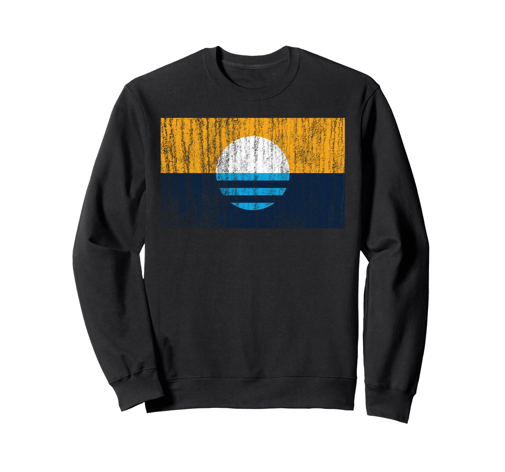 Peoples Flag Milwaukee Distressed Sweatshirt - Streetwear Style Unisex - T-Shirt, Sweatshirt, Hoodie